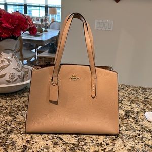 Coach Leather TOTE BEIGE